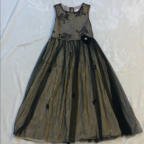 girls size 12 black dress